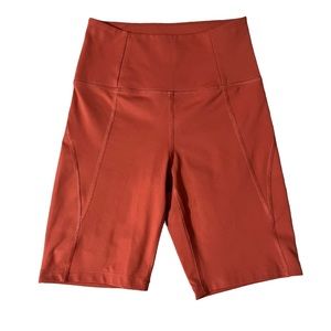 Girlfriend Collective Rust Bike Shorts